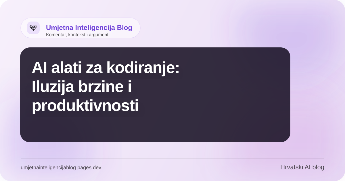 Ilustracija AI alata za programiranje