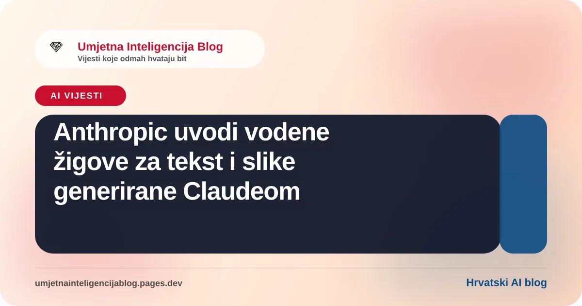 Ilustracija označavanja i prepoznavanja teksta kojeg je generirala umjetna inteligencija