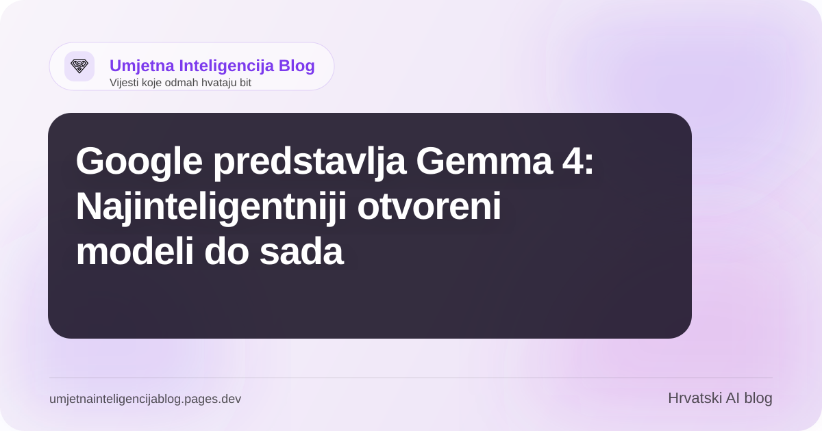 Ilustracija uz članak: Google predstavlja Gemma 4 otvorene modele
