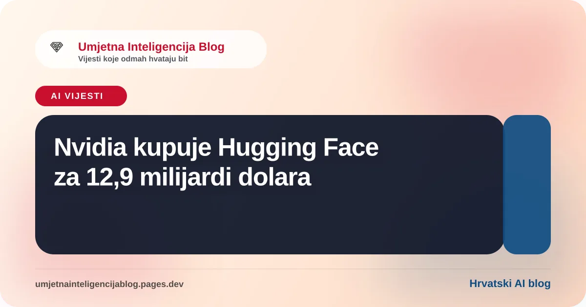 Ilustracija uz članak: Nvidia kupuje Hugging Face