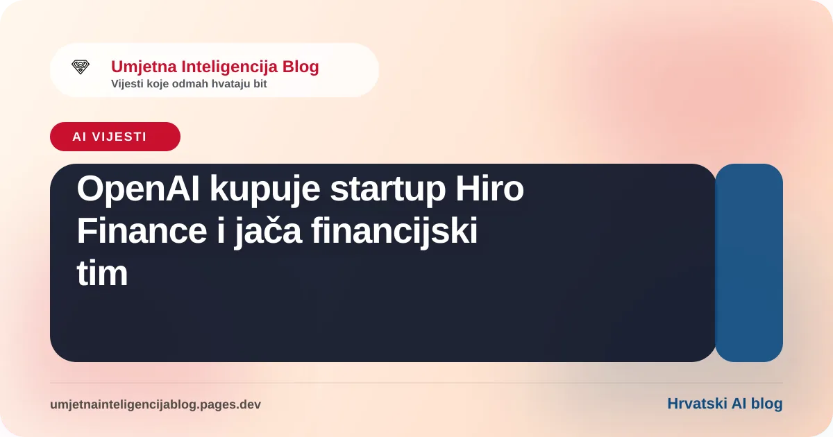 Ilustracija financijskog planiranja i umjetne inteligencije
