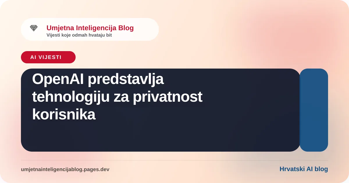 Ilustracija sigurnosnog štita koji štiti podatke poslovnih korisnika umjetne inteligencije