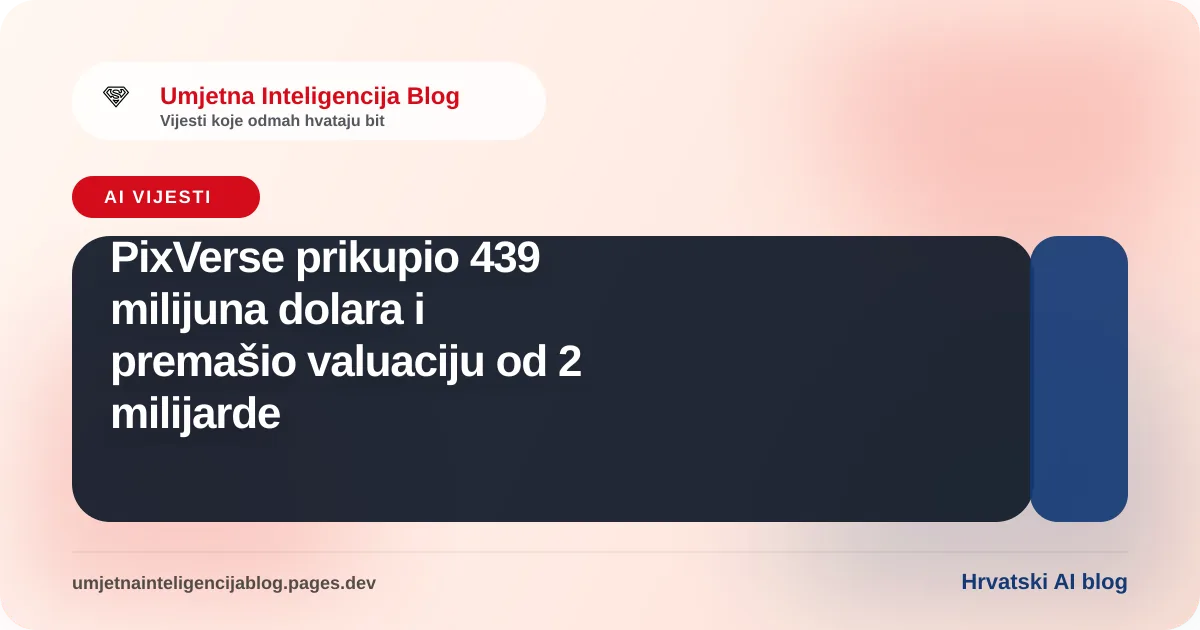 Ilustracija AI generiranja videa za PixVerse